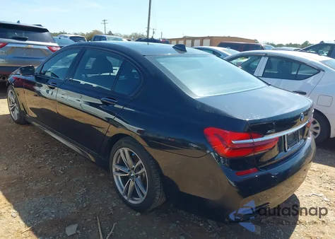 2019 BMW 740I xDrive from USA, damaged, VIN WBA7E4C57KGV70521